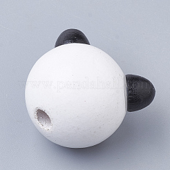 Natural Wooden Beads&nbsp;X-WOOD-S040-32