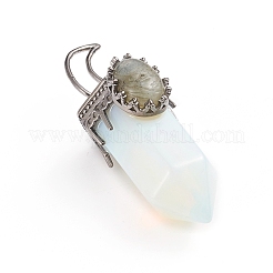 Opalite Pointed Big Pendants&nbsp;G-I275-01H