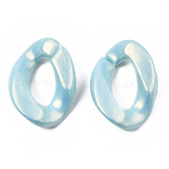 Spray Painted Acrylic Linking Rings&nbsp;MACR-S280-06C-02