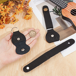 2Pcs Imitation Leather Guitar Neck Band with Guitar Pick Bag&nbsp;AJEW-CL0006-36B