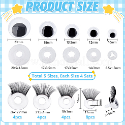 Acrylic Doll Eyelashes&nbsp;DOLL-PH0001-58