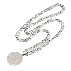Basketball 201 Stainless Steel Pendant Necklaces for Men Women&nbsp;LS-NJEW-K283-21P