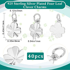 40Pcs Brass Charms&nbsp;KK-BBC0025-10