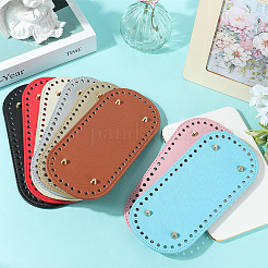 8Pcs 8 Colors Imitation Leather Bag Bottoms&nbsp;FIND-BBC0004-55