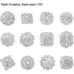 Alloy Safety Brooches&nbsp;JEWB-PH0001-05S