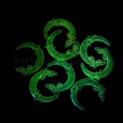 Luminous UV Plating Opaque Acrylic Beads&nbsp;OACR-Q204-31