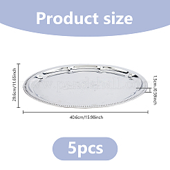 410 Stainless Steel Jewelry Trays&nbsp;AJEW-WH0481-248A