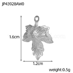 304 Stainless Steel Pendant Settings&nbsp;STAS-OY009-11P