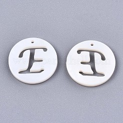 Natural Freshwater Shell Charms&nbsp;SHEL-S276-119E