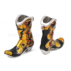 304 Stainless Steel Enamel with Rhinestone Pendants&nbsp;STAS-Z202-06P-01