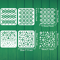 PET Hollow Out Drawing Painting Stencils&nbsp;DIY-WH0394-0157