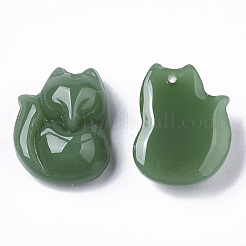 Spray Painted Glass Pendants&nbsp;GLAA-N035-09A-A02