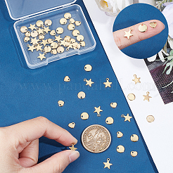 60Pcs 3 Styles 201 Stainless Steel Charms&nbsp;STAS-UN0053-61