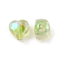 UV Plating Rainbow Iridescent Acrylic Beads&nbsp;OACR-F004-05H