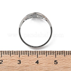 Non-Tarnish 304 Stainless Steel Rings&nbsp;RJEW-P080-03P