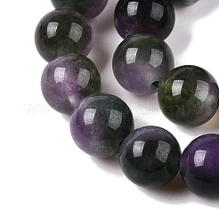 Dyed Natural White Jade Beads Strands&nbsp;G-T138-8mm-210-3