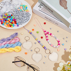 DIY Acrylic Keychain Making Kits&nbsp;DIY-PH0032-79