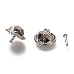 Non-Tarnish 304 Stainless Steel Lapel Pin Backs&nbsp;STAS-P262-03P