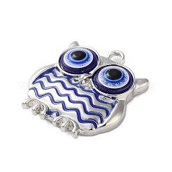 Glitter Zinc Alloy Enamel Pendants&nbsp;ENAM-Z011-03P