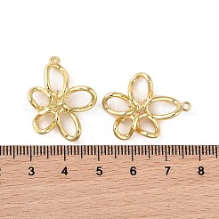 Brass Cubic Zirconia Stud Earring Findings&nbsp;KK-B087-12G