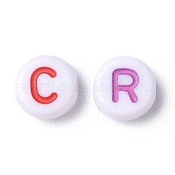 Opaque White Acrylic Beads&nbsp;MACR-N012-01