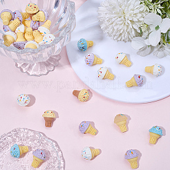 30Pcs Opaque Resin Decoden Cabochons&nbsp;RESI-SC0036-57