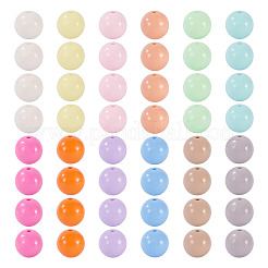 71Pcs Opaque Acrylic Beads&nbsp;OACR-TA0004-12