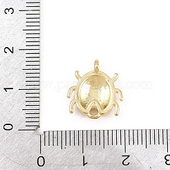 Brass Enamel Insect Connector Charms&nbsp;KK-L275-64G-01