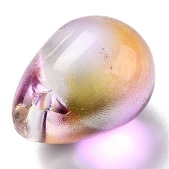 Electroplate Glass Charms&nbsp;LS-GLAA-P049-C07