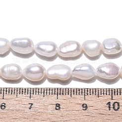 Natural Cultured Freshwater Pearl Beads Strands&nbsp;PEAR-N014-06E-01
