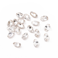Glass Rhinestone Cabochons&nbsp;GGLA-P002-02C-06