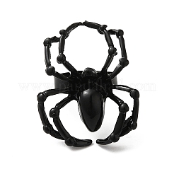 Alloy Spider Adjustable Ring for Halloween&nbsp;LS-RJEW-O048-01EB