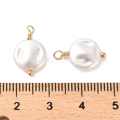 ABS Plastic Imitation Pearl Pendants&nbsp;X1-KK-M266-35G
