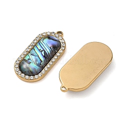 Natural Paua Shell Pendants&nbsp;SH-CBA11D7-30B-G