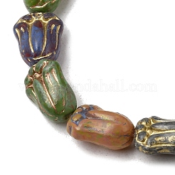 Painted Glass Beads Strands&nbsp;GLAA-Z021-16A