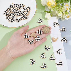 48Pcs Alloy Enamel Pendants&nbsp;ENAM-NB0002-30