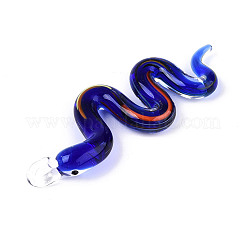 Handmade Lampwork Big Pendants&nbsp;LAMP-N034-17D