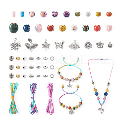 DIY Braided Bracelet Making Kit&nbsp;DIY-TA0003-91
