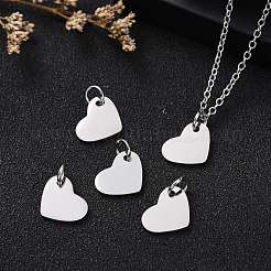 Tarnish Resistant 201 Stainless Steel Stamping Blank Tag Charms&nbsp;STAS-S105-T618-1