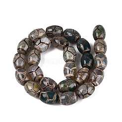 Tibetan Style dZi Beads&nbsp;G-Q998-012A