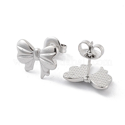 Non-Tarnish 304 Stainless Steel Stud Earrings&nbsp;EJEW-P258-17P