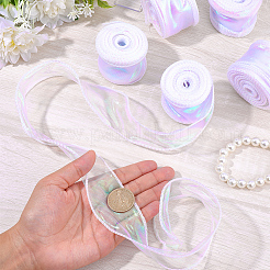 5Rolls Flat Rainbow Color Organza Ribbon&nbsp;OCOR-CY0003-29A