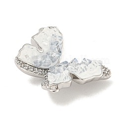 Natural Quartz Crystal Connector Charms&nbsp;KK-P275-22P
