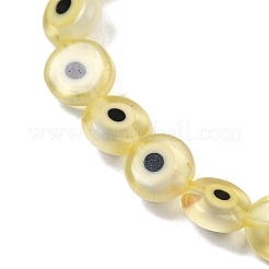 Handmade Evil Eye Lampwork Beads Strands&nbsp;LAMP-G164-10C-05