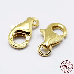 925 Sterling Silver Lobster Claw Clasps&nbsp;STER-K167-074A-G