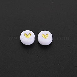 Plating Acrylic Beads&nbsp;PACR-R242-01