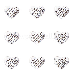 Tibetan Style Alloy Quote Pendants&nbsp;PALLOY-CJ0006-05