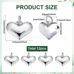 12Pcs Rack Plating Brass Charms&nbsp;KK-ME0001-55