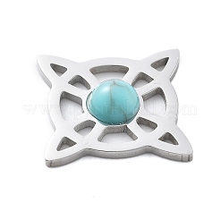 Synthetic Turquoise Pendants&nbsp;LS-STAS-I327-14P-01