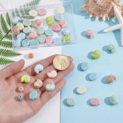 40Pcs 10 Styles Handmade Porcelain Beads&nbsp;PORC-HY0001-17